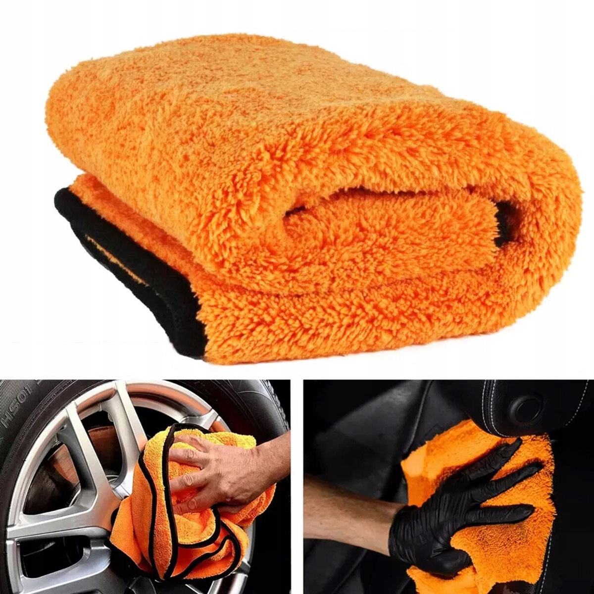 Ręcznik Do Osuszania Lakieru Auta Miękki Chłonny Twisted 1400GSM 60x90cm