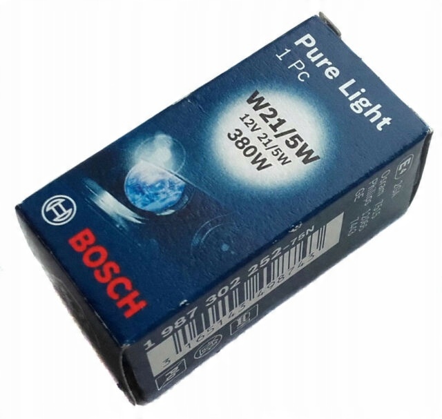 

Bosch Pure Light Żarówka W21/5W 12V 21/5W