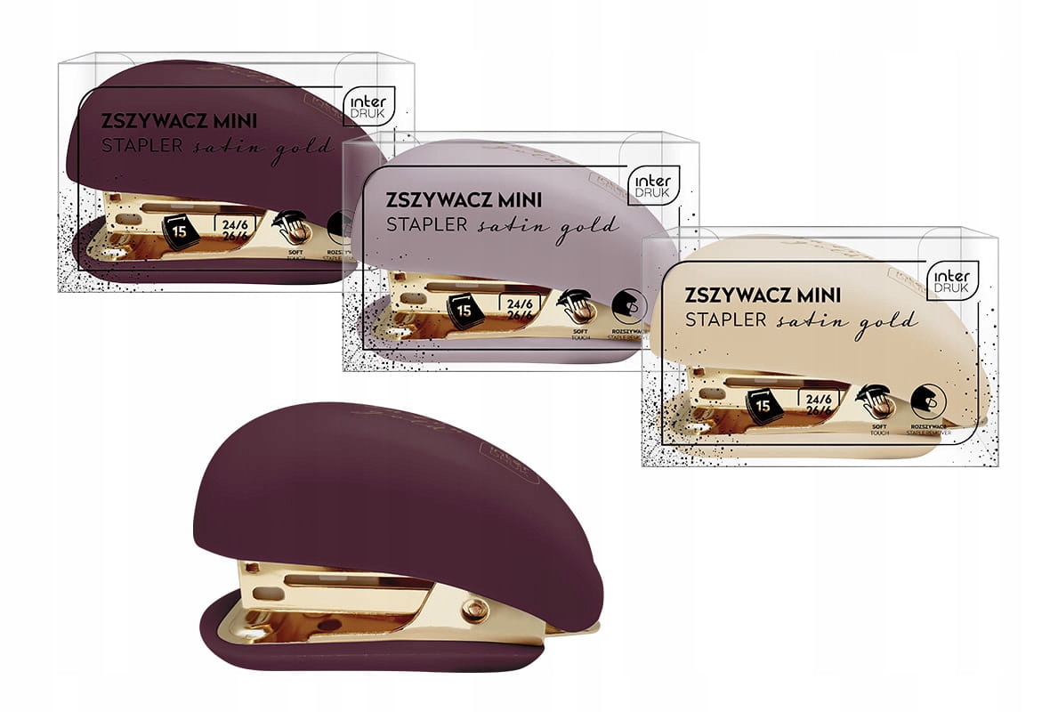 ZSZYWACZ Mały MINI SATIN GOLD Interdruk 15 kartek