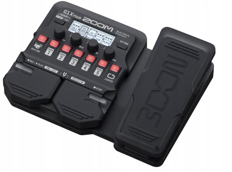 ZOOM G1X FOUR MULTIEFEKT GITAROWY PROCESOR DO GITARY ELEKTRYCZNEJ Marka Zoom