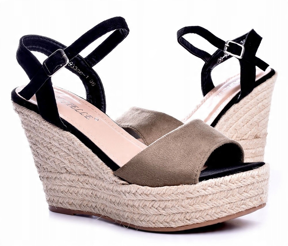 

Sandały Espadryle Na Koturnie Essti 2 r.39