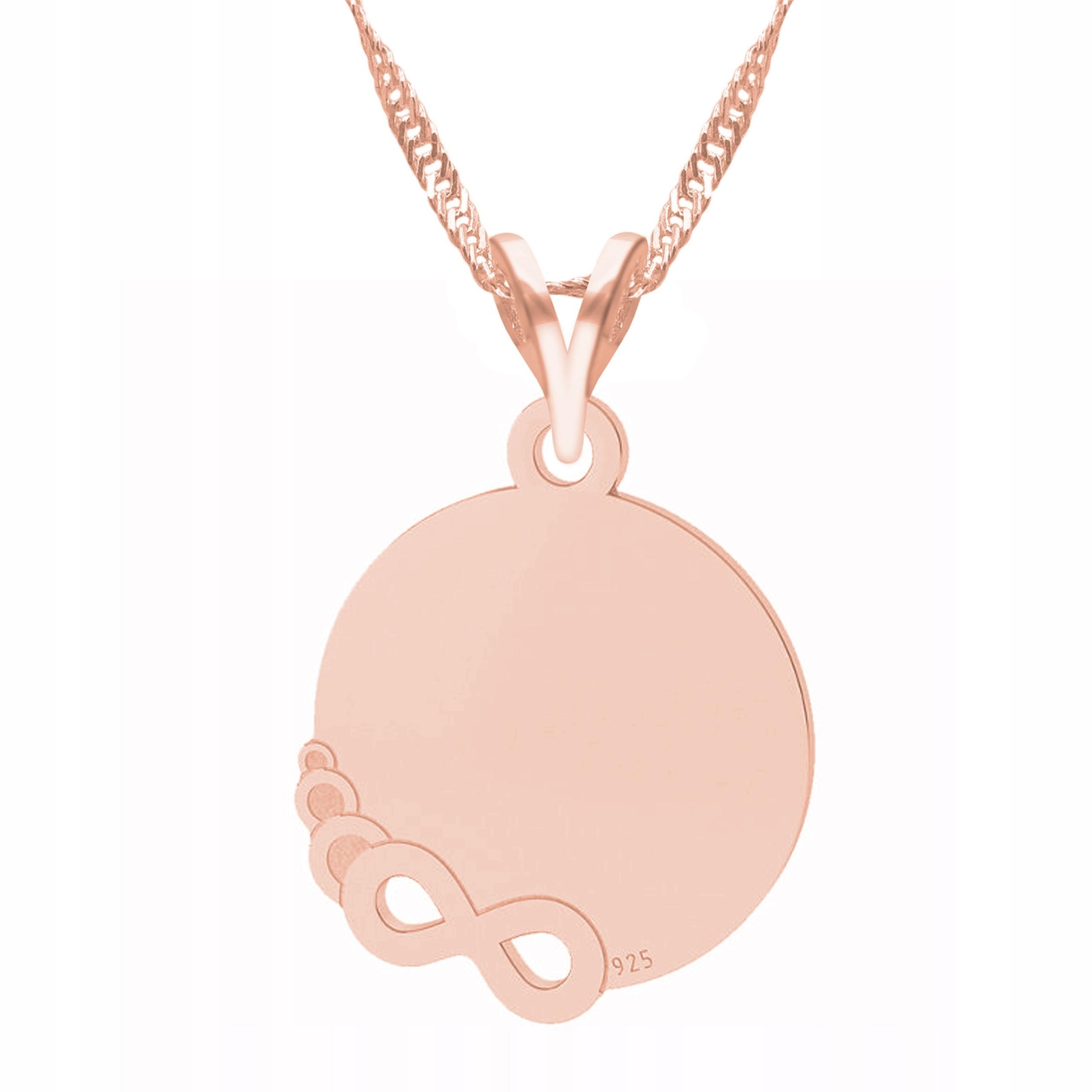 Pozlacený náhrdelník Forever Infinity se znamením nekonečna Stříbro 925