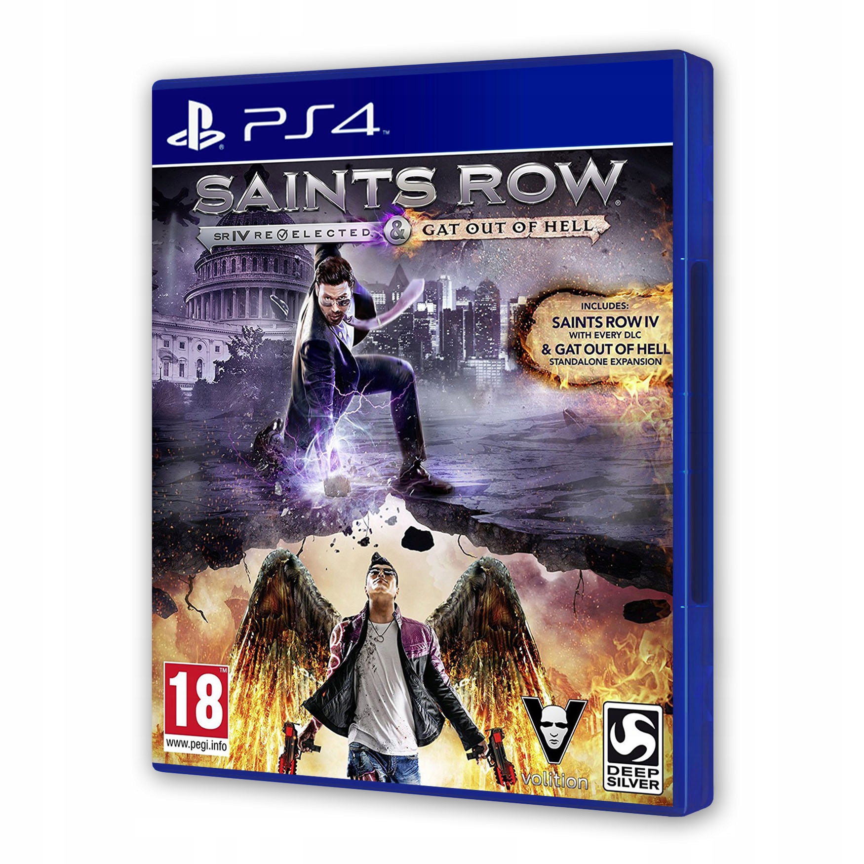 SAINTS ROW IV RE-ELECTED GAT OUT OF HELL PS4 - Stan: używany 45 zł ...