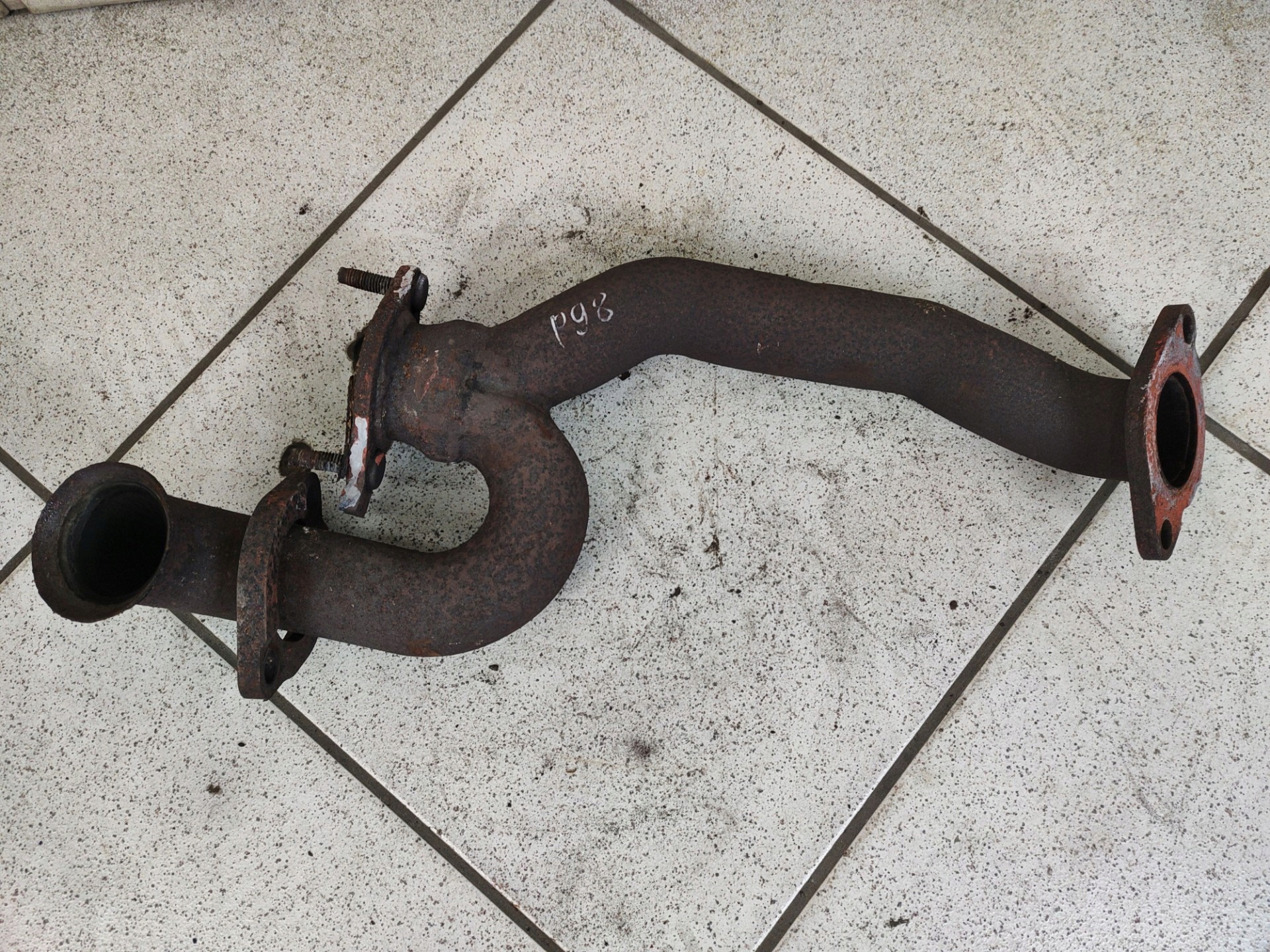pipe exhaust Mazda CX-9 facelift 2012