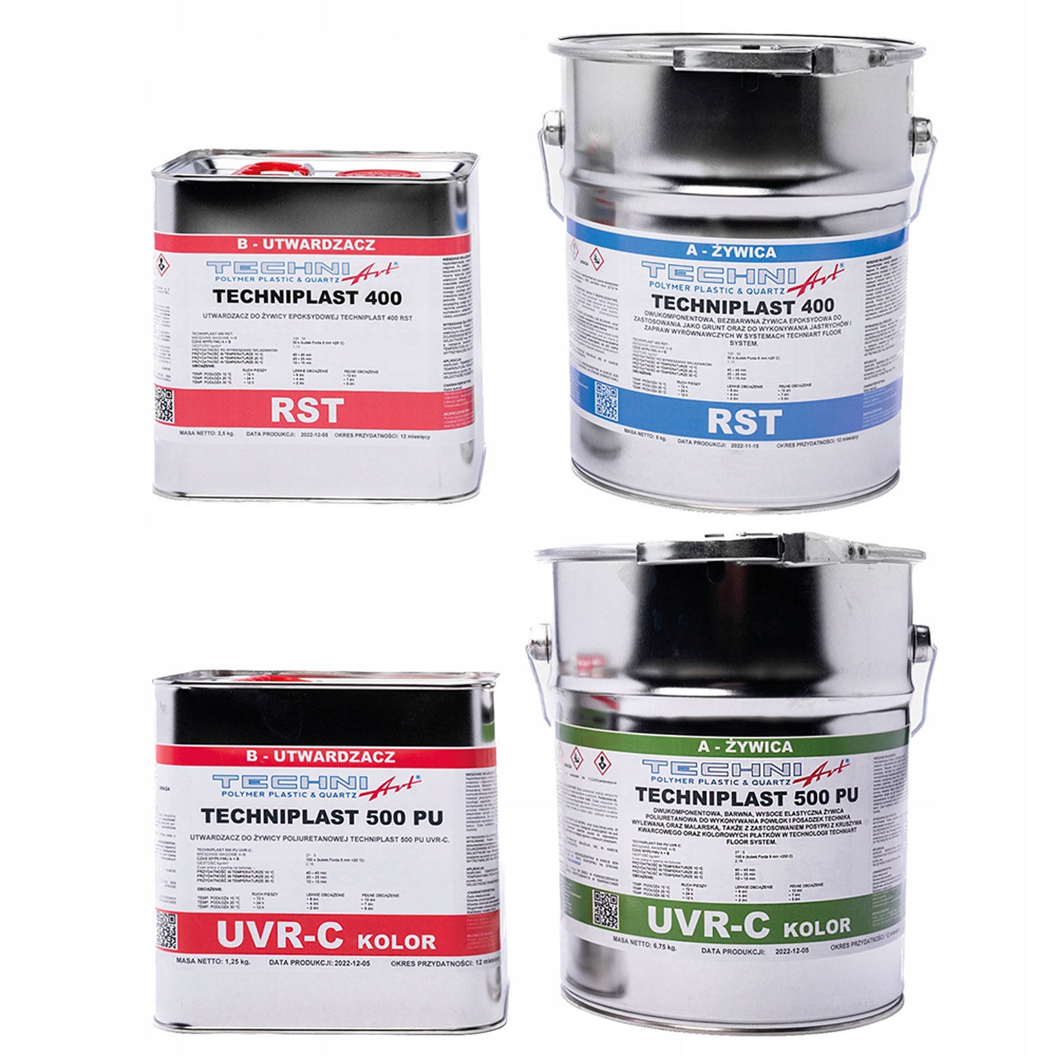 Polyuretanová pryskyřice na balkon, terasa, sada 20 m2