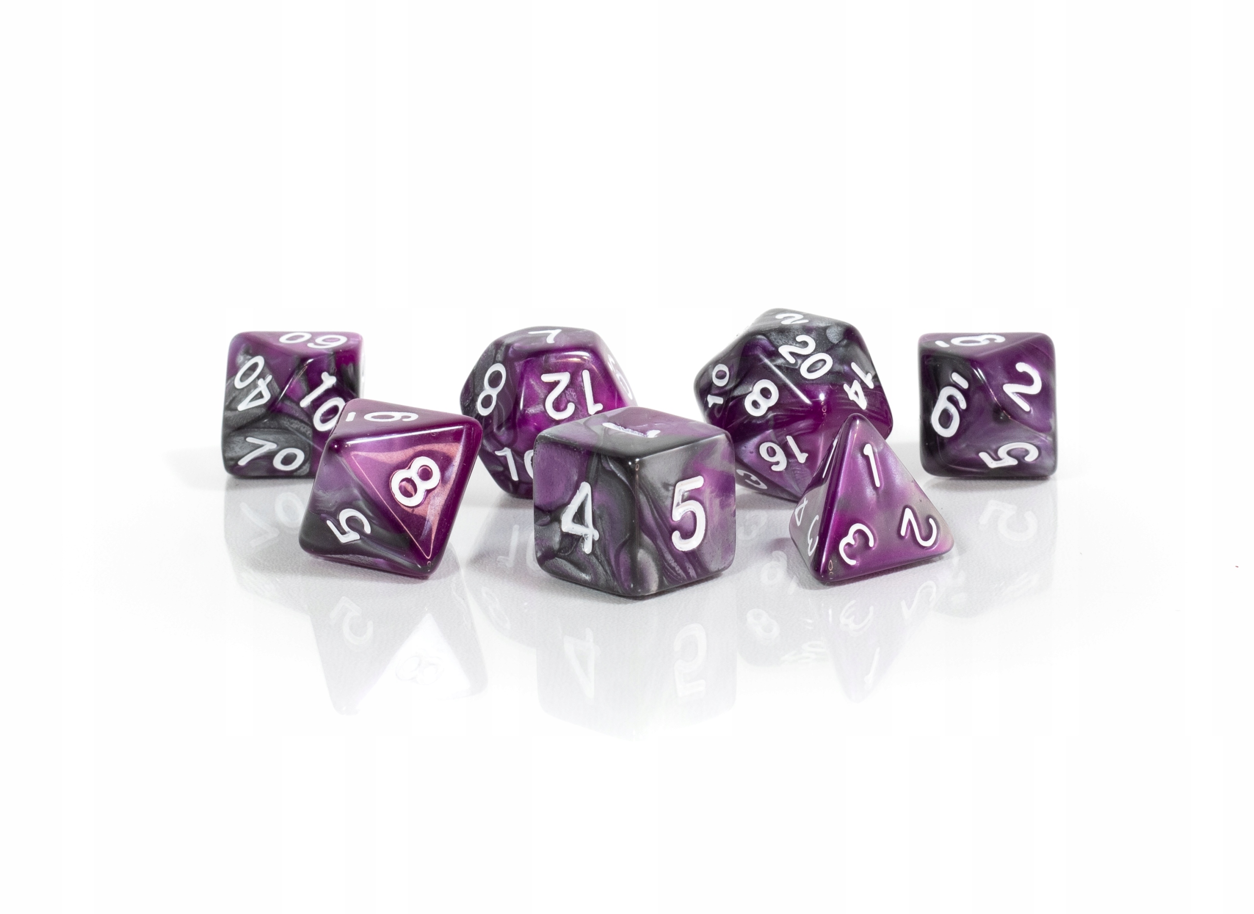 

Zamiana W Kamień Zestaw 7 Kości Kostek Rpg