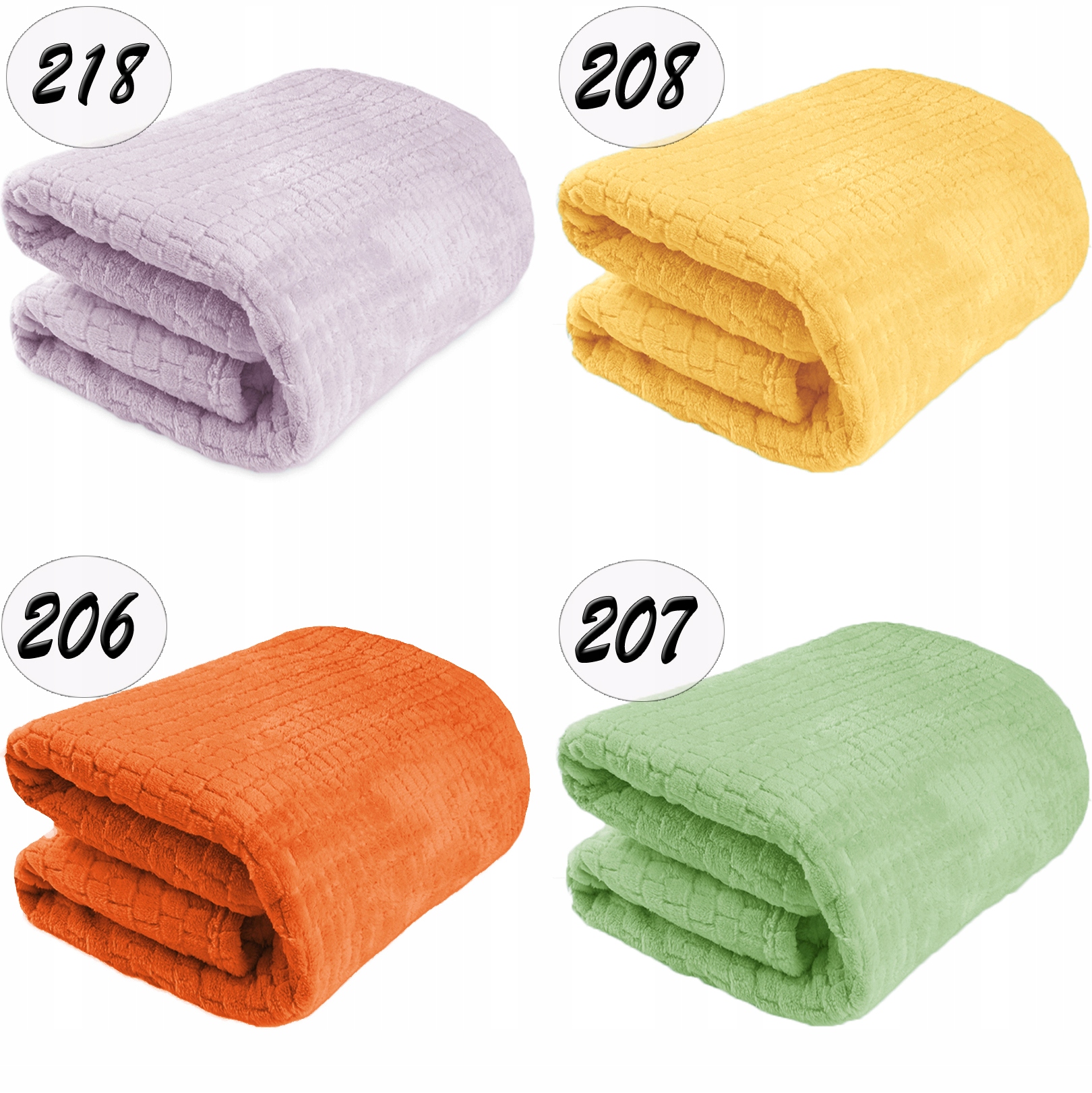 KOC KOCE NARZUTA NA ŁÓŻKO 200x220 MIKROFIBRA PLED KOLORY Długość 220 cm