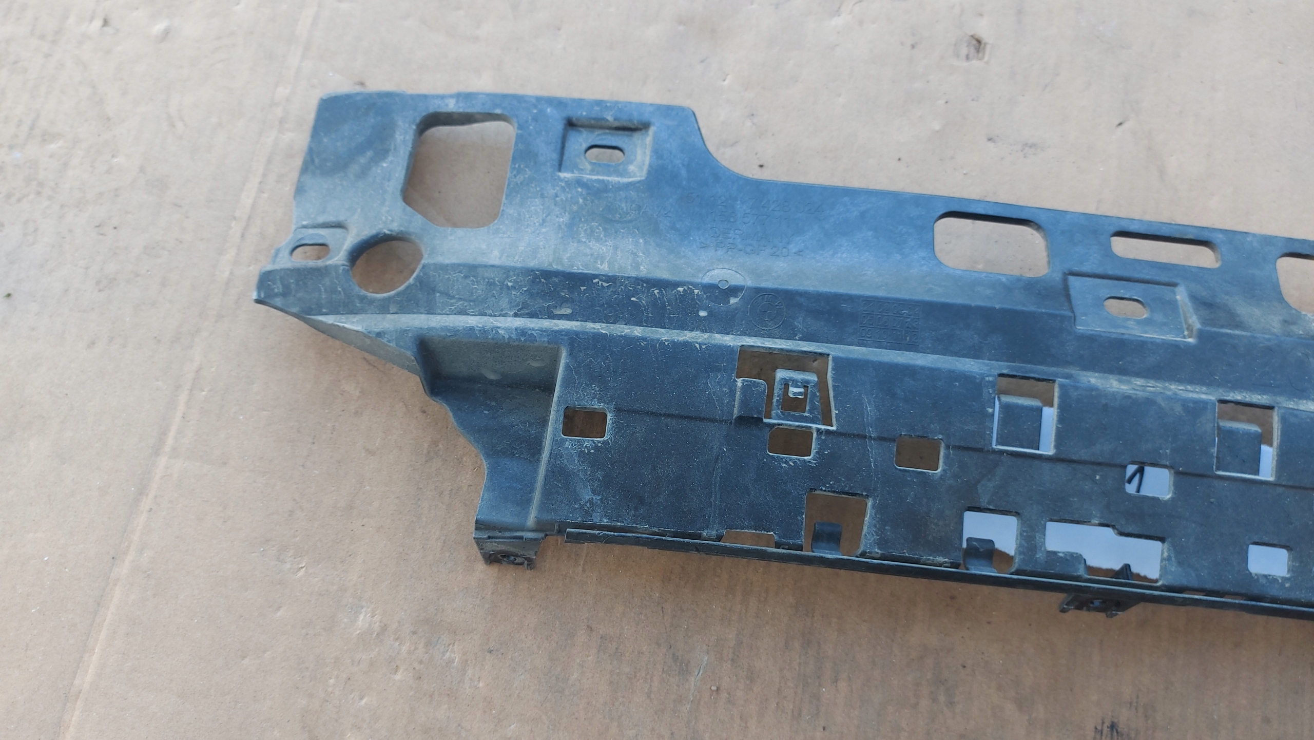 Support Support plaque Pare choc Arrière BMW 3 G20 G21