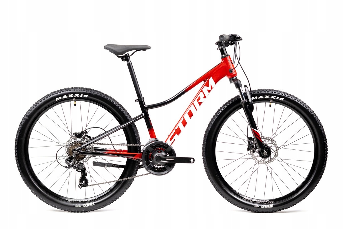 Rower 26 Storm Mtb Racer 2.0 2HD 3X7 Alu 13 Czerwono-czarny