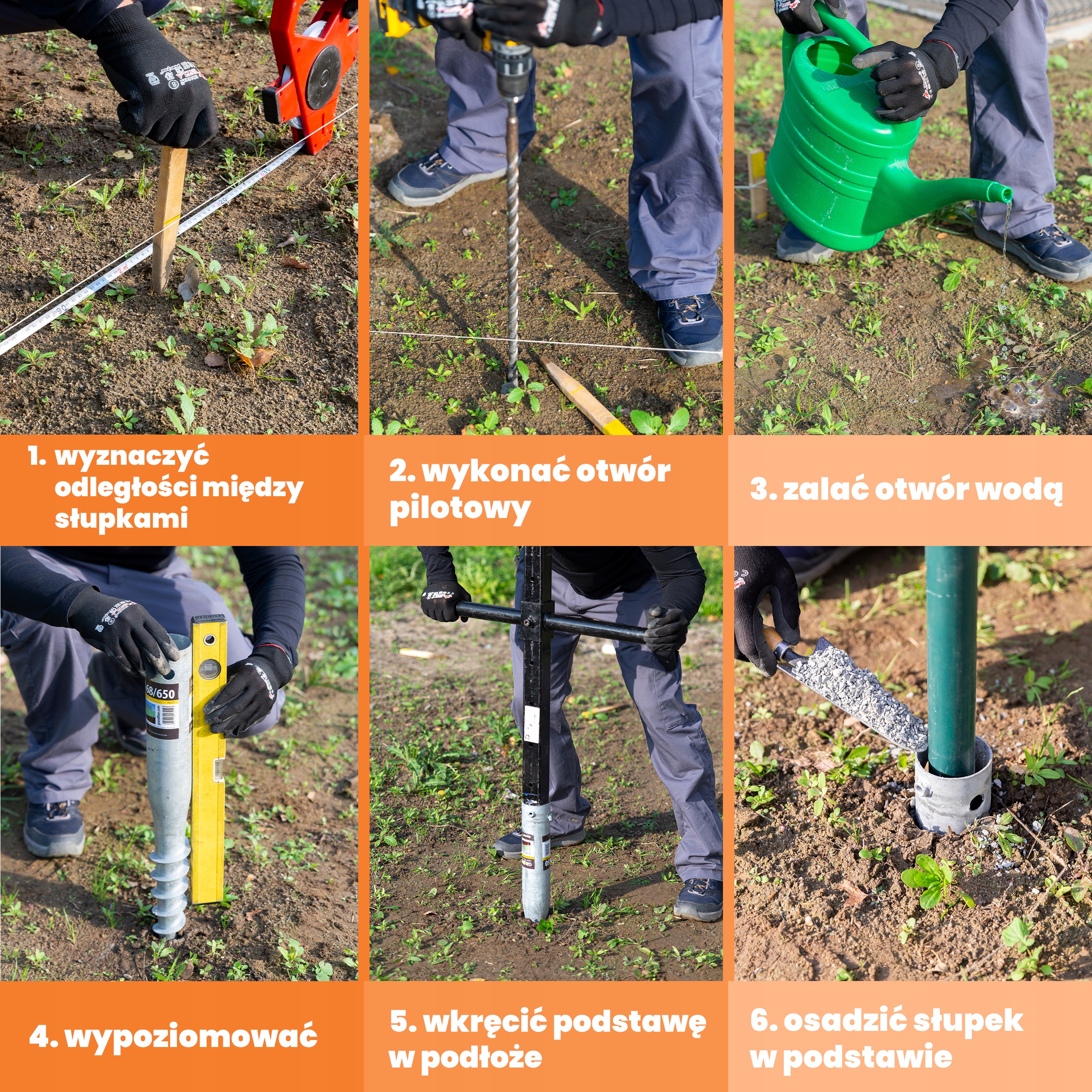 PODSTAWA SŁUPA WKRĘCANA DO ZIEMI 90X685 MM PWU KOTWA OCYNK MOCOWANIE STAL Producent Domax