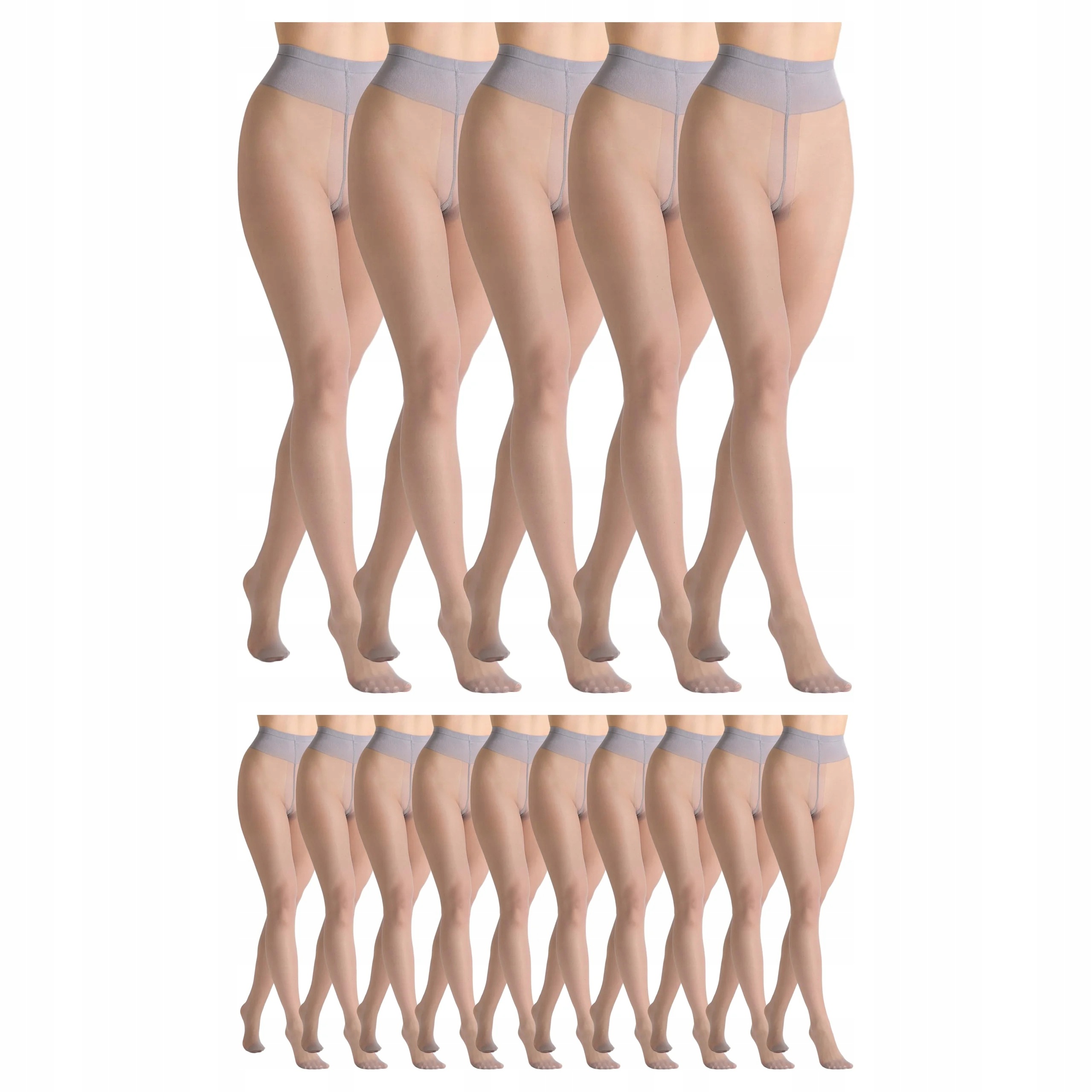 15 x Punčocháče hladké Exclusive Silk 15 den Marilyn Perle 1/2