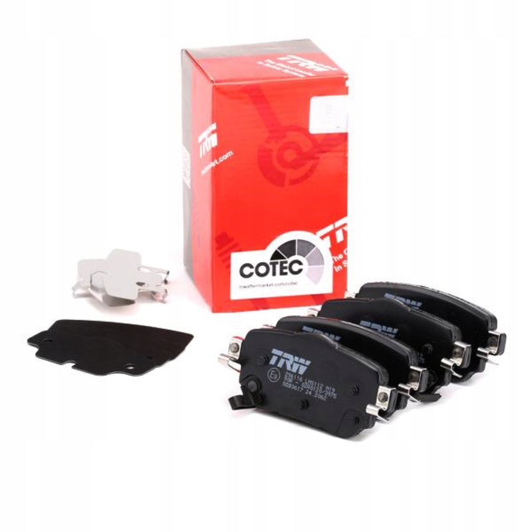 Тормозные колодки kpl задние TRW GDB3617