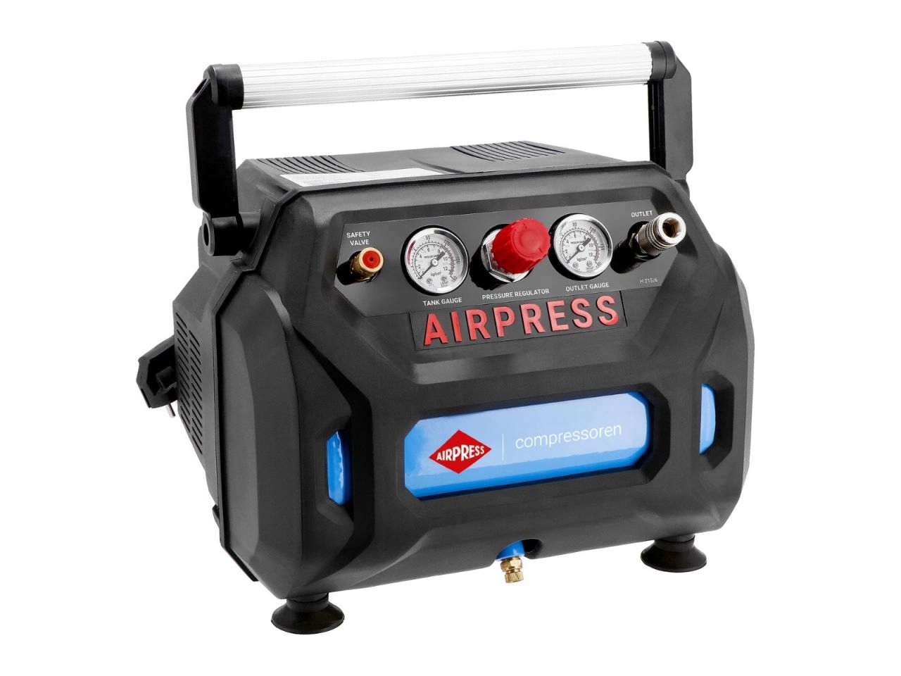 

Airpress Kompresor Bezolejowy H 215-6 92 l/min