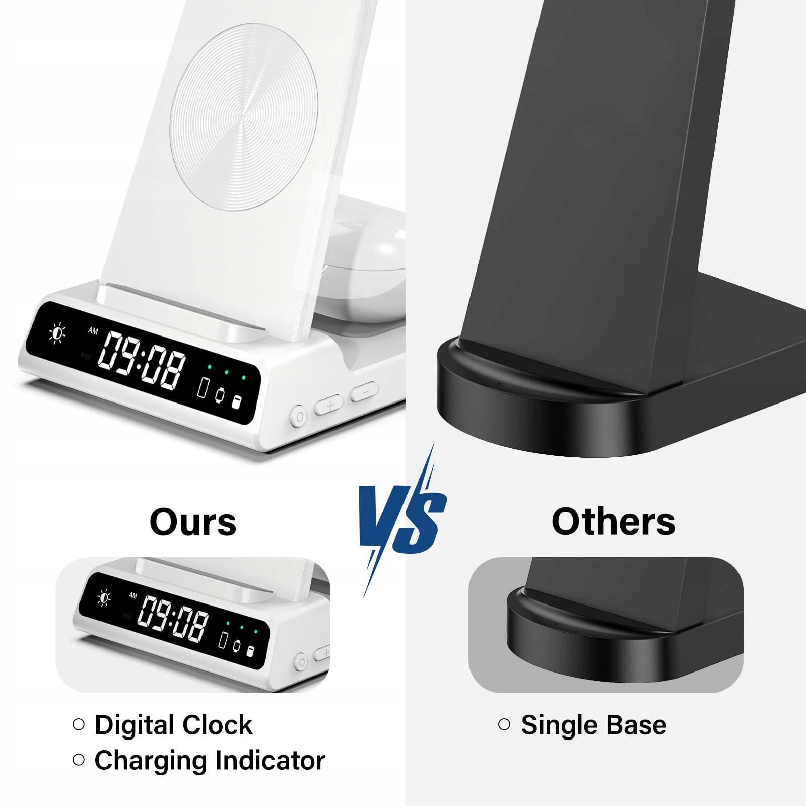 SAMSUNG Ładowarka Indukcyjna 3w1 Do Galaxy S25 Ultra Watch Buds Z Flip Fold — miniatura 7
