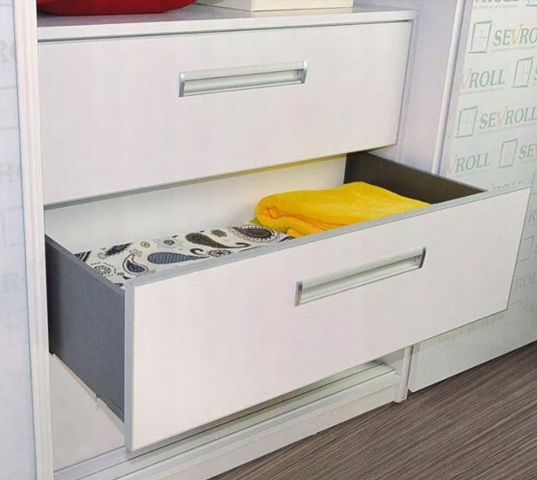 Szuflada SEVROLLBOX SLIM h=116mm L-300mm biała Marka Sevroll