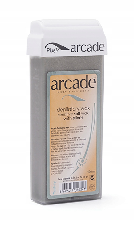 

Arcade Wosk Do Depilacji Na Rolce Silver 100ML