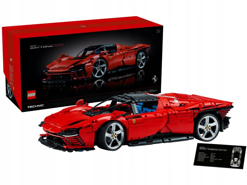 Купить LEGO Technic Феррари Дейтона SP3 42143: отзывы, фото и ...