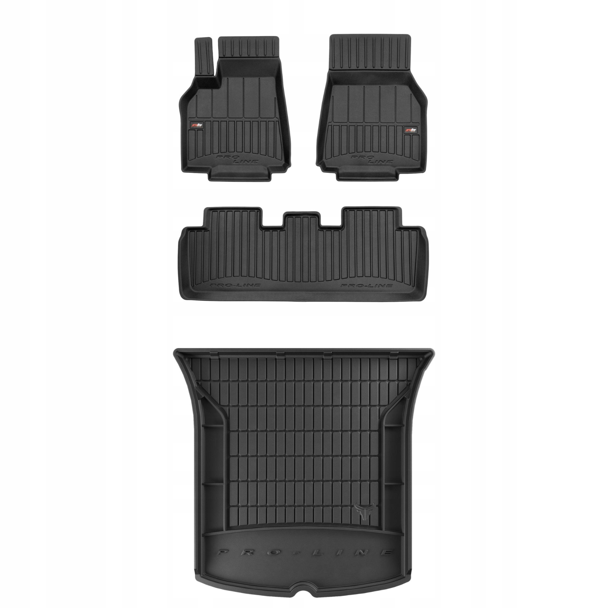 Sada gumových kobercov a rohoží pre Tesla Model Y od roku 2020