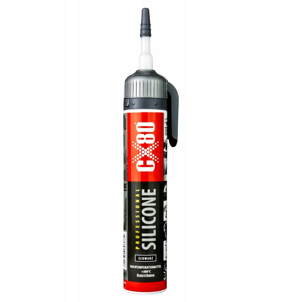 

CX80 Silikon Wysokotemperaturowy Czarny 210G