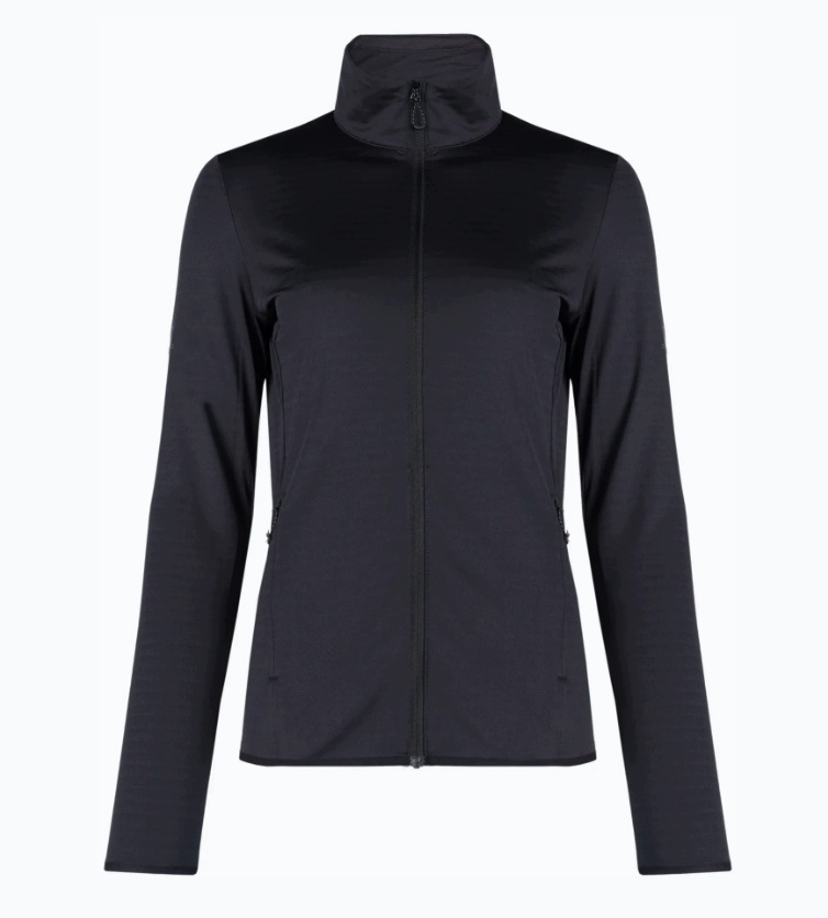 Salomon Outrack Full Zip Bluza Trekingowa Damska Czarny XL