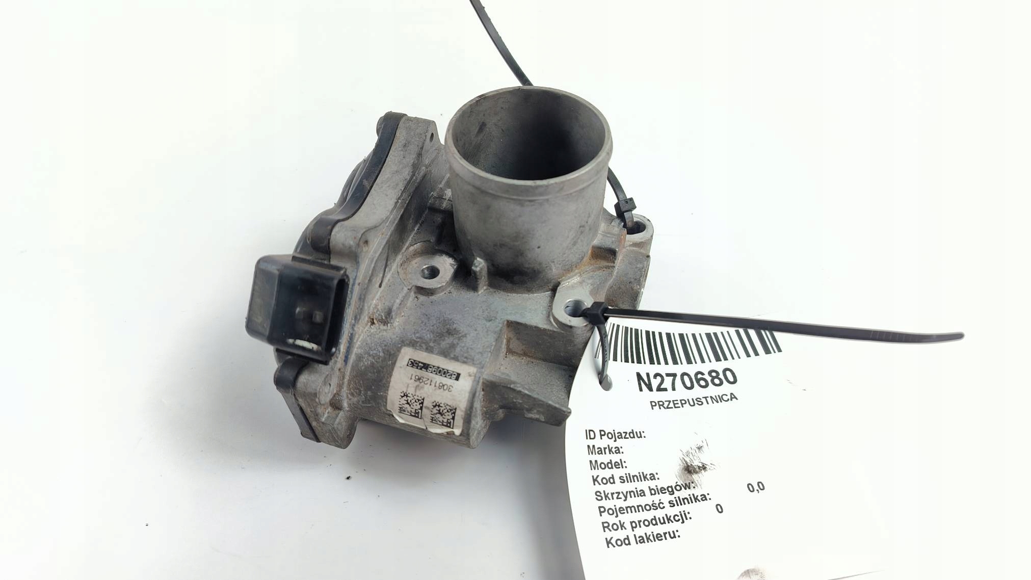 Valvola a farfalla 8200987453 RENAULT LAGUNA III