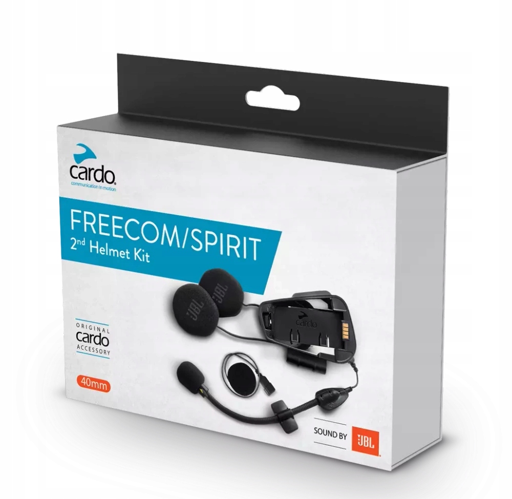 Cardo Freecom Spirit 2nd Helmet Kit Jbl základňa, montážna sada na prilbu