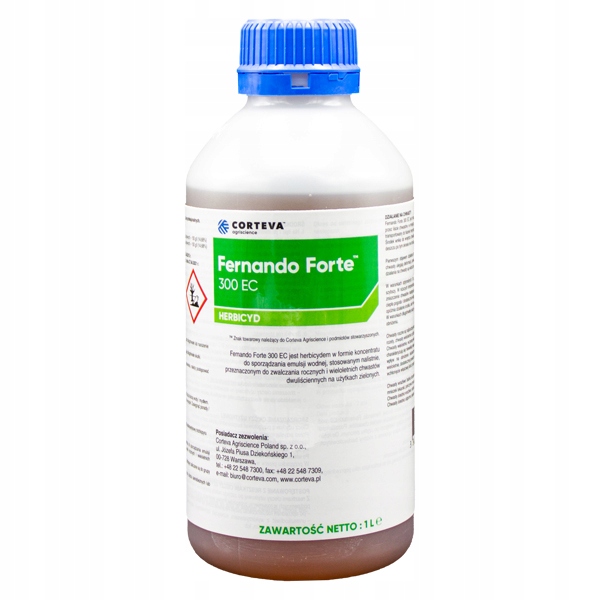 Oprysk Chastobójczy Zwalcza Kwiaty W Zboz Ach Fernando Forte 300EC 1L