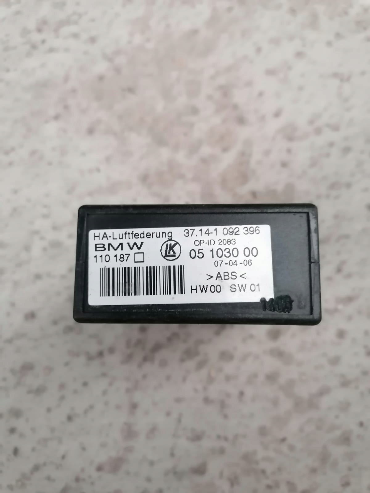 BMW E53 X5 E39 MODUŁ STEROWNIK ZAWIESZENIA NIVO 37141092396 37142288993