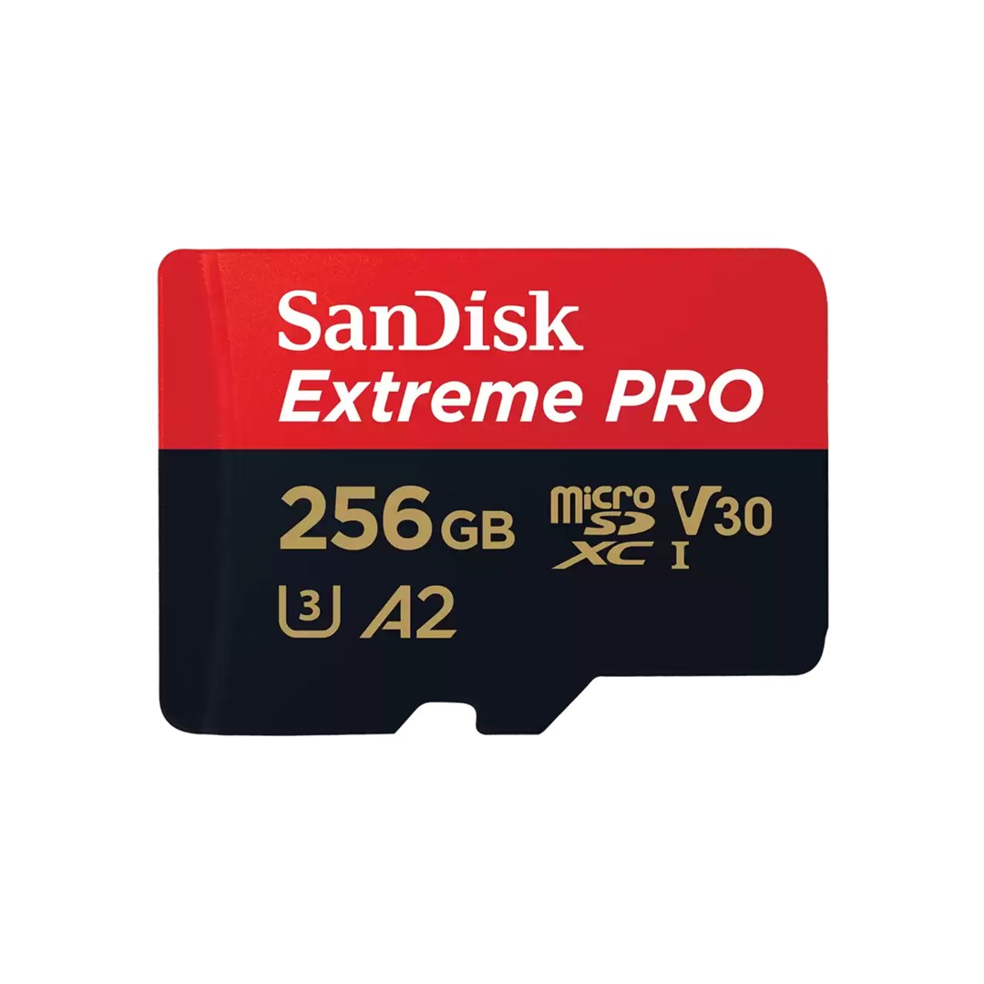 SANDISK EXTREME PRO microSDXC 256 GB 200/140 MB/s A2