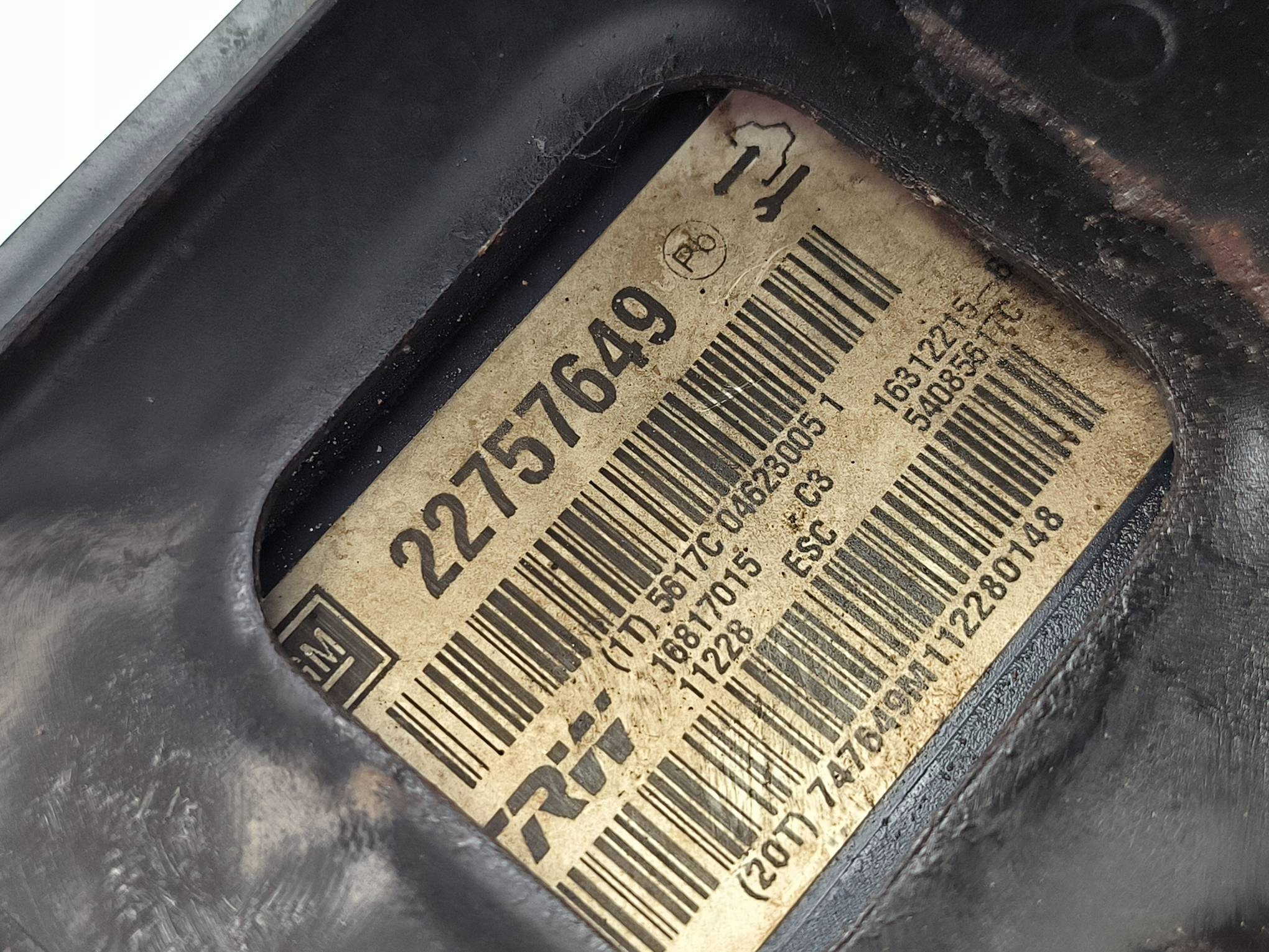 pump ABS brake 22757649 OPEL INSIGNIA A