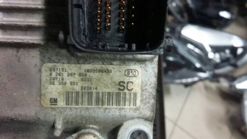 computer Centralina 55350551 sc OPEL CORSA C