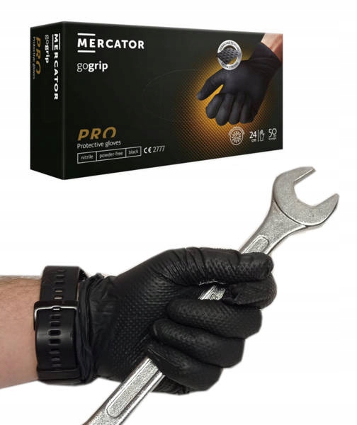 

Gogrip Rękawice Rękawiczki Nitrylowe Bardzo Mocne