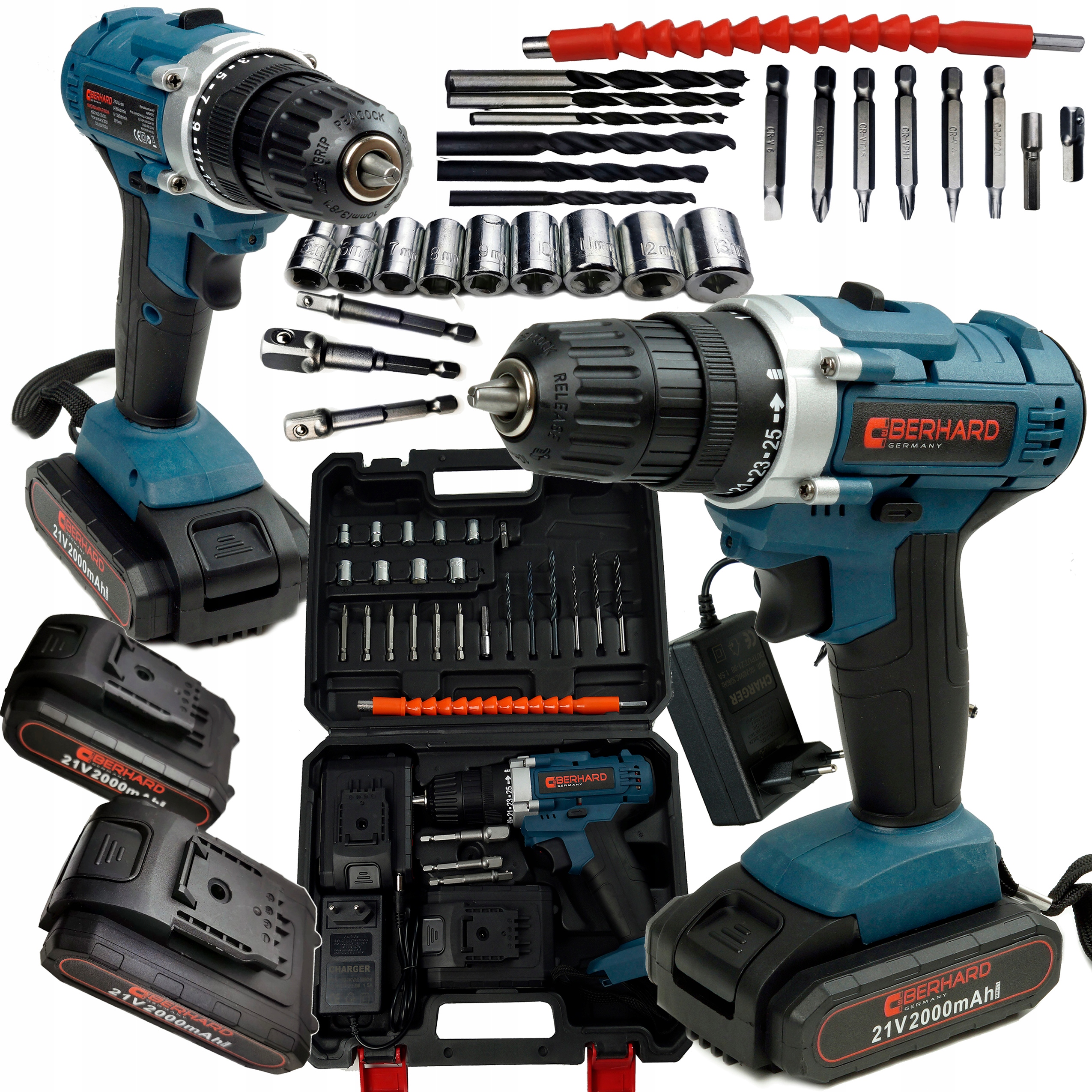 

Wiertarko Wkrętarka Akumulatorowa 21V WIERTARKA2AH