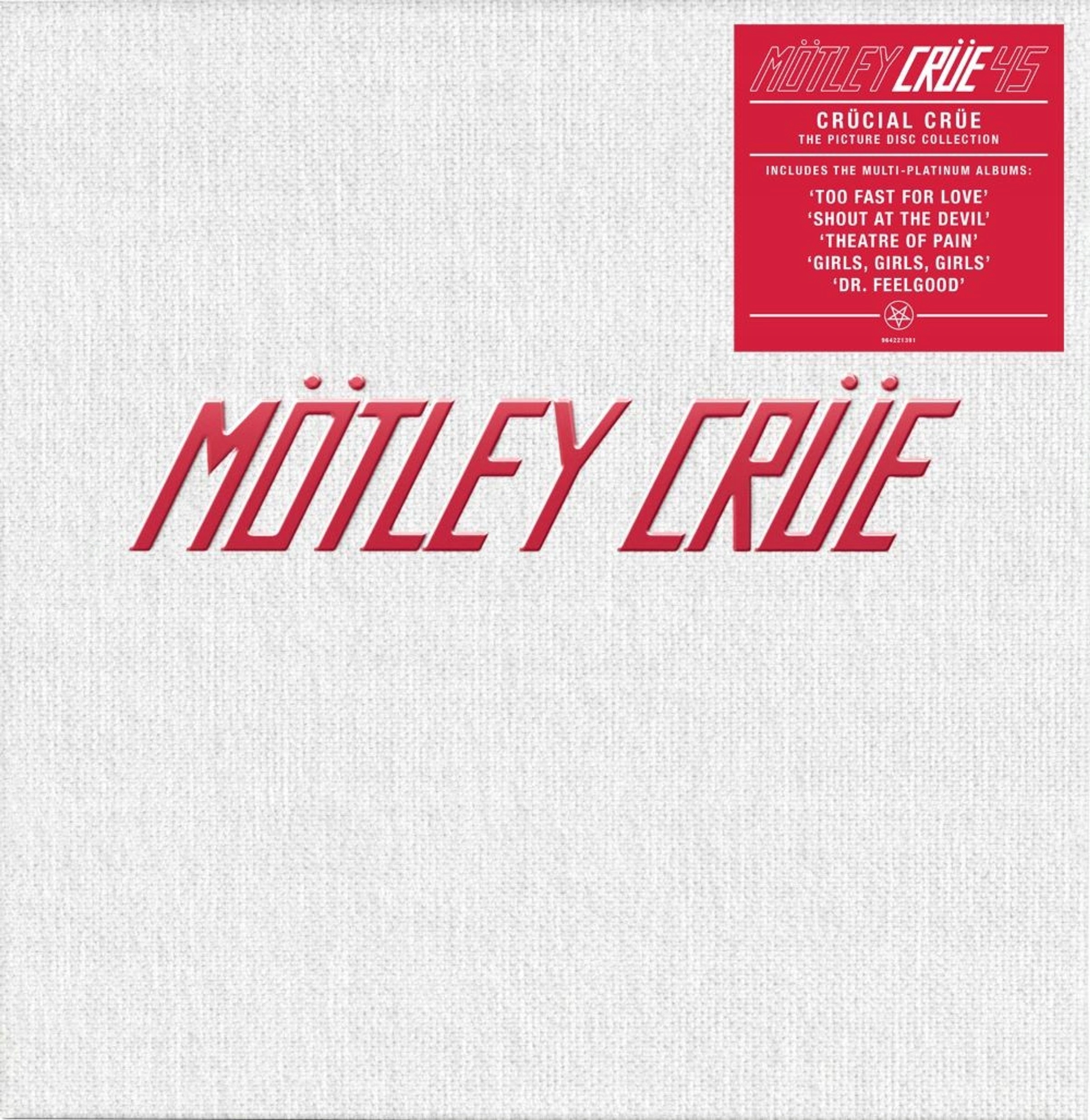Motley Crue Crucial Crue 1981-1989 (5LP) Winyl