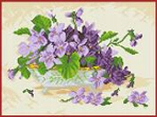 Kanva s potiskem sada (kanva, mulina)