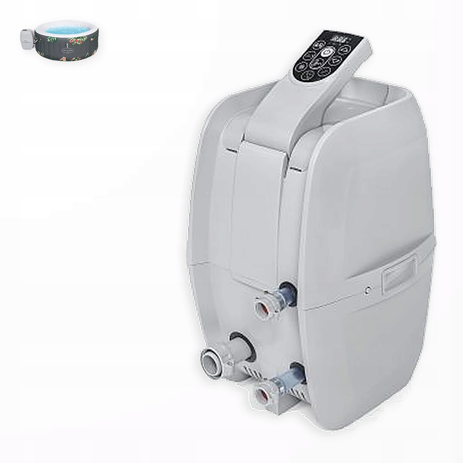 Vykurovacia pumpa AirJet šedá Lay-Z-Spa pre nafukovacie kúpele Aruba 60061 Bestway