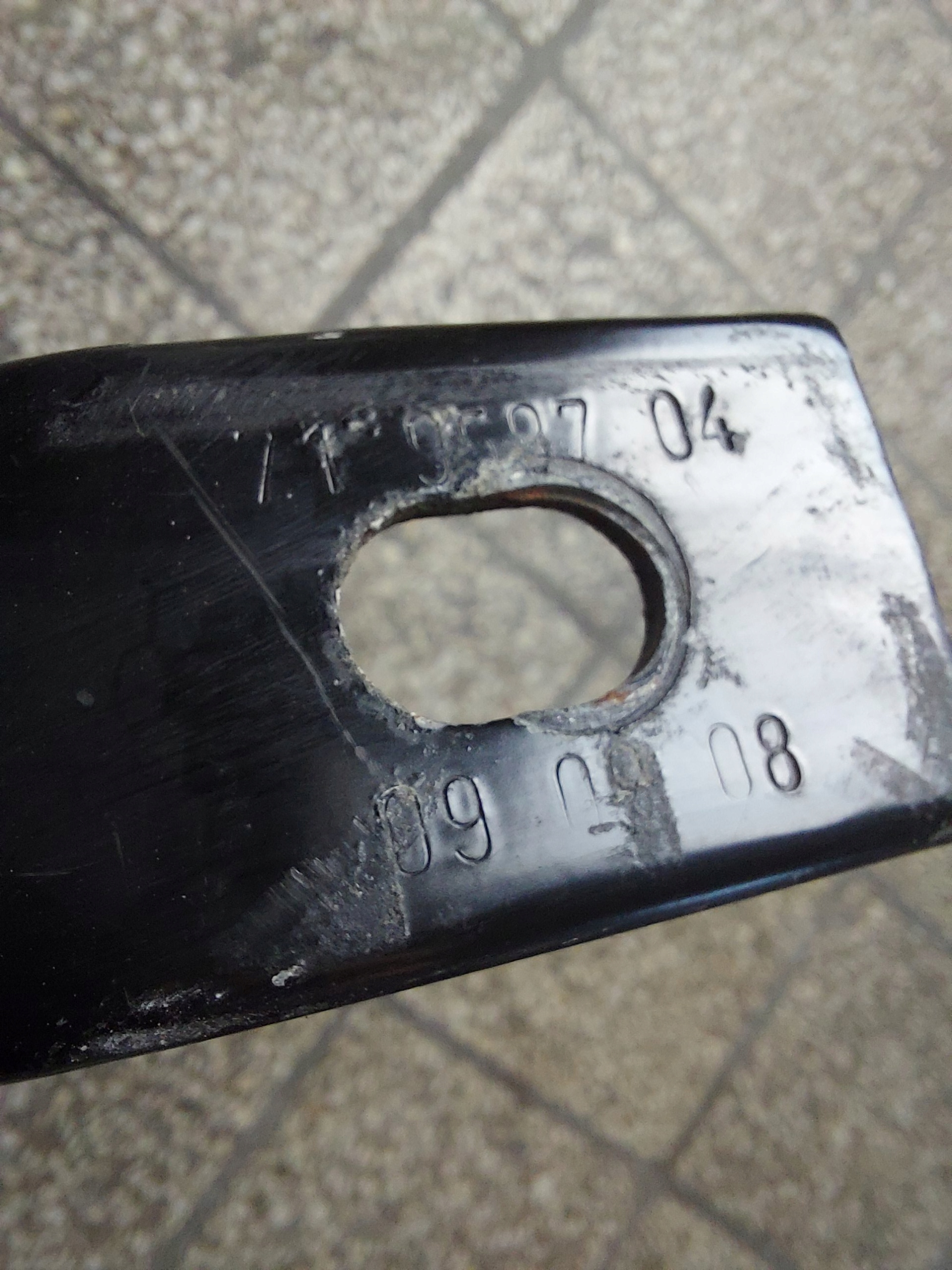 Consolle staffa Paraurti BMW X5 E70