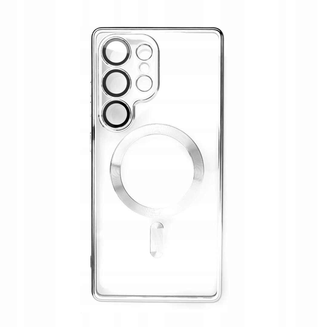 Etui galwanizowane na iPhone 16e Electroplated Case z MagSafe srebrne