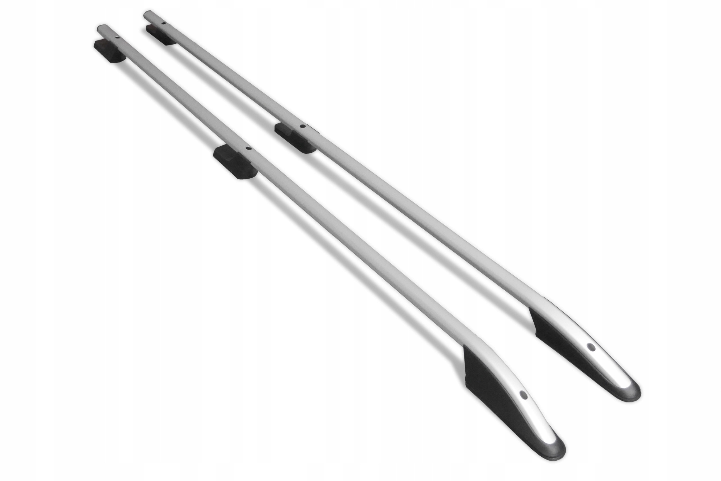 Relingi dachowe FORD TRANSIT CUSTOM L2 DŁUGI LONG od 2012 SREBRNE