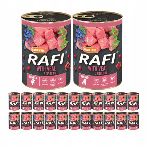 Dolina Noteci Rafi junior 24x400g cielęcina