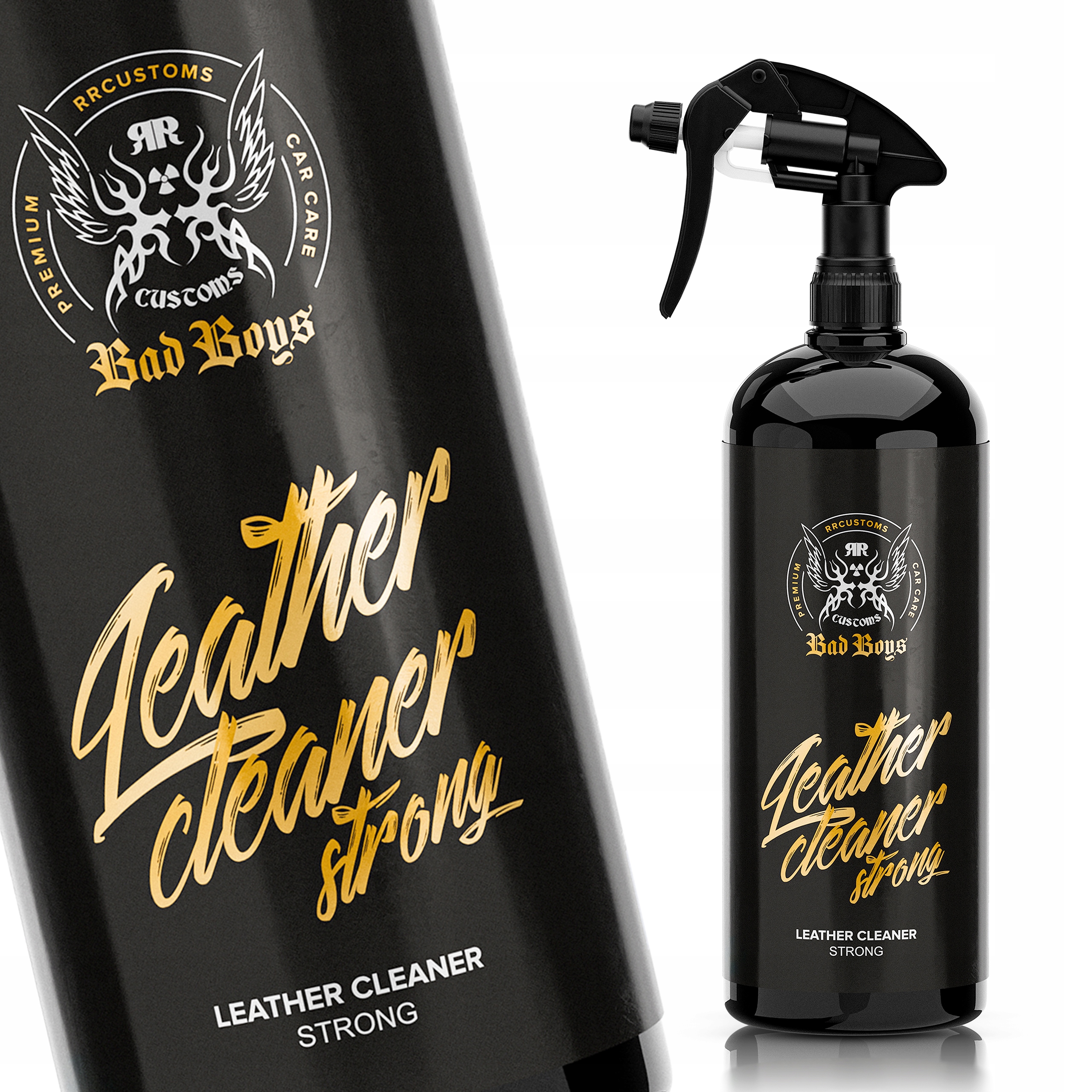 Rr Customs BadBoys Leather Cleaner Strong 1L Środek do czyszczenia skór
