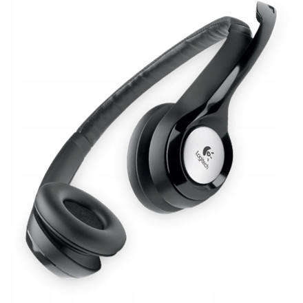 Logitech Zestaw słuchawkowy do komputera H390 Wbudowany mikrofon Us