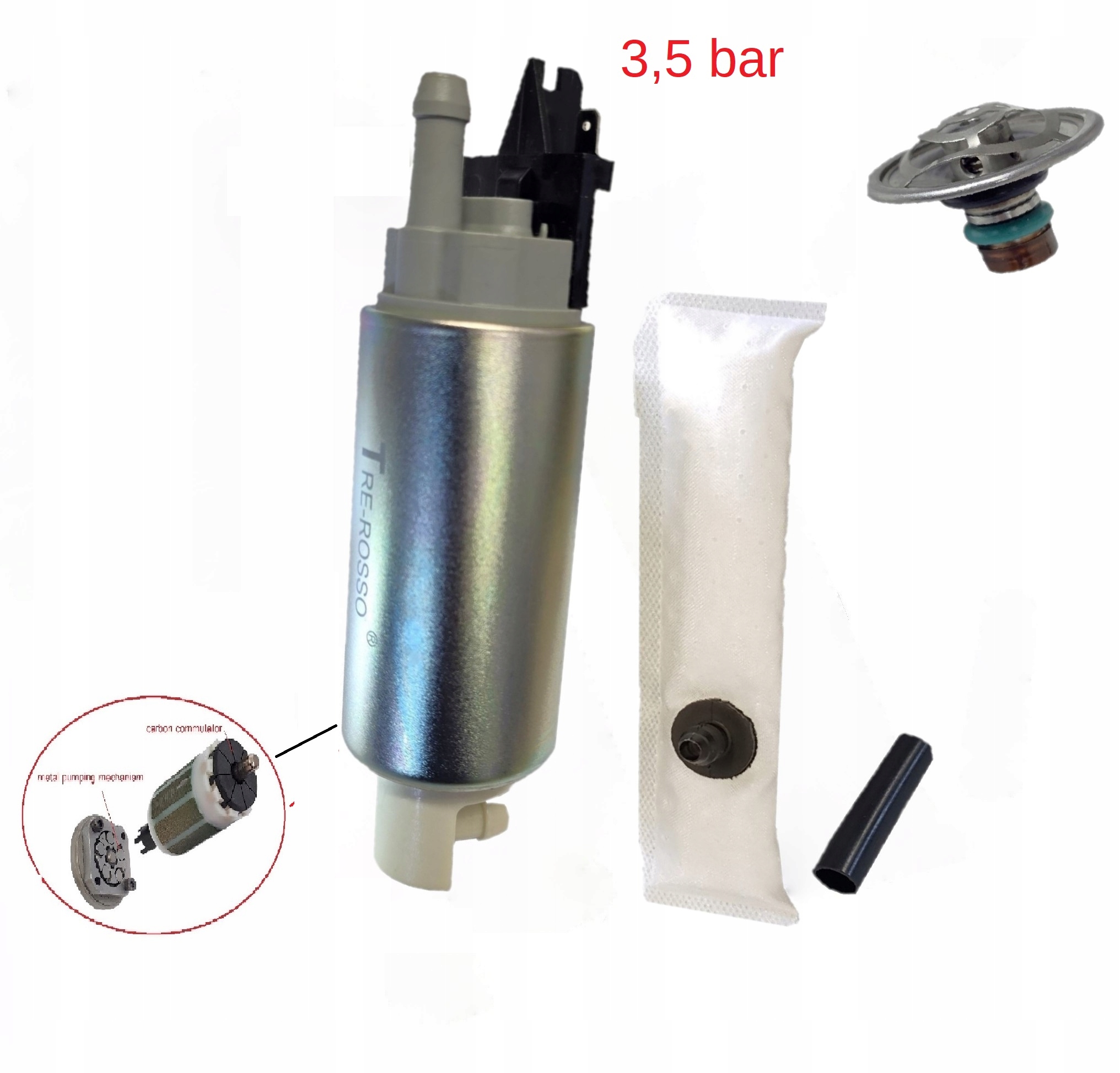 Kymco Mxu 500 550 700 Euro 2/4 DX Palivová Pumpa Regulátor Tlaku Ventil