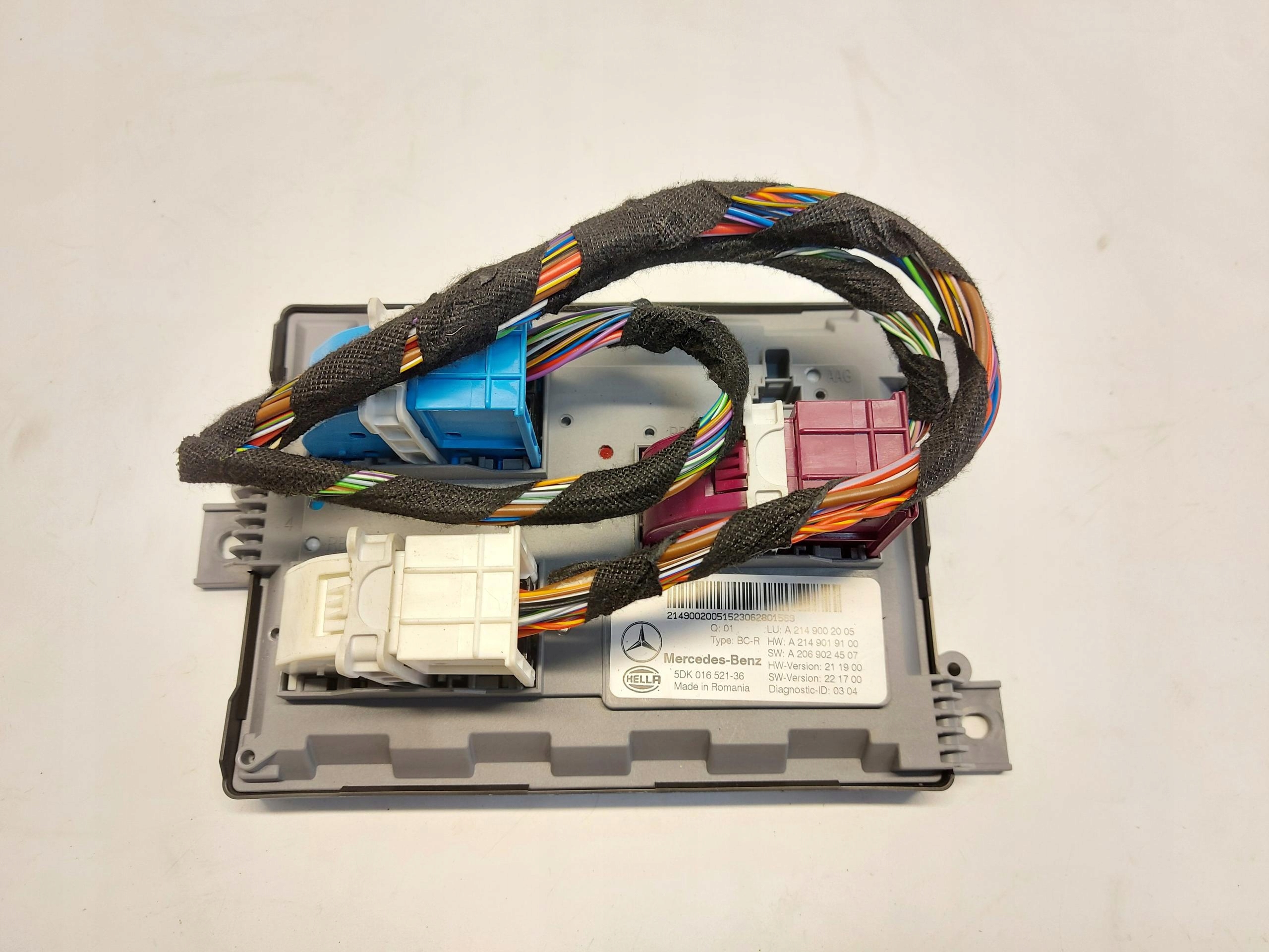 Mercedes W254 GLC 220d modulo STROWNIK KOMFORTU A2149002005