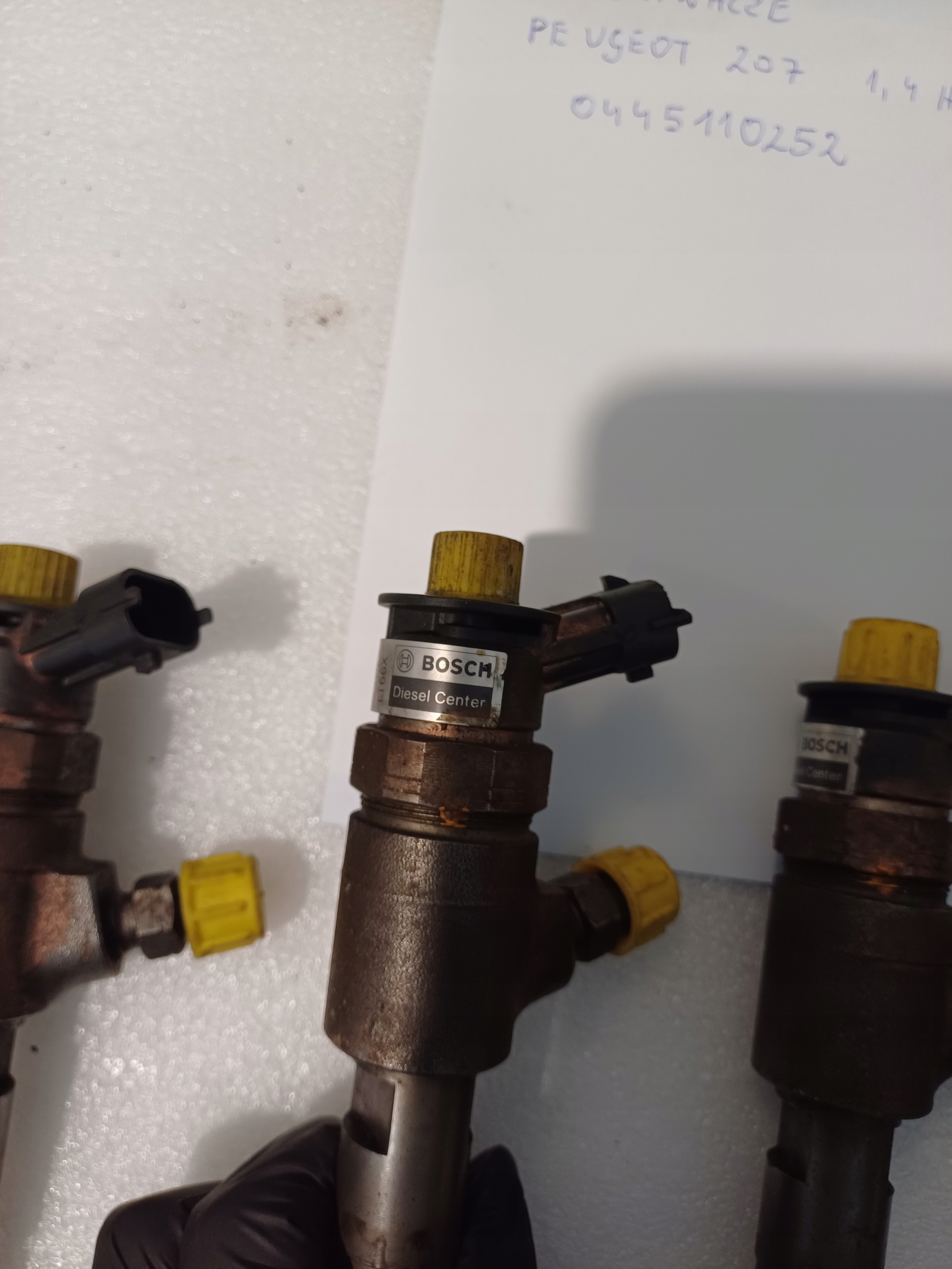 Einspritzdüse KPL PEUGEOT 207 1,4 HDI TDCI 0445110252