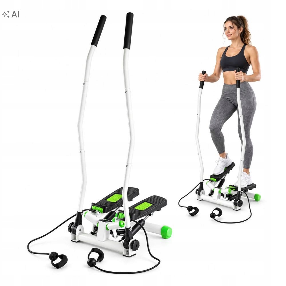 Stepper otočný s lanky počítadlem ramen pro fitness trénink Hms