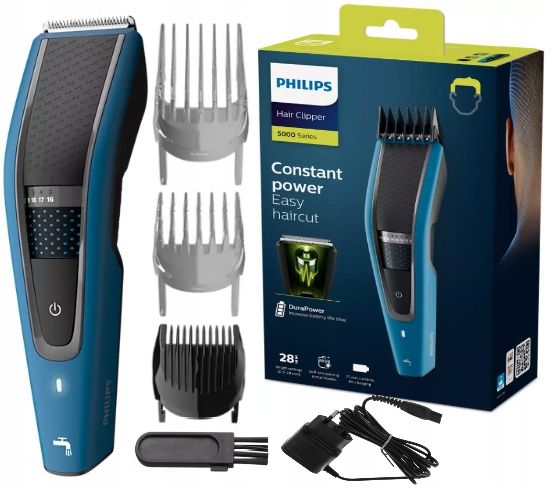 Philips Maszynka Do Włosów I Brody Bezprzewodowa 3 Końcówki