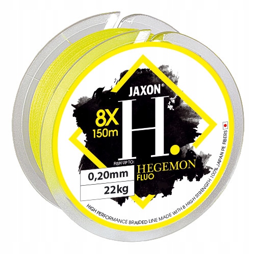 Plecionka Jaxon Hegemon 8X Fluo 0,12 150M