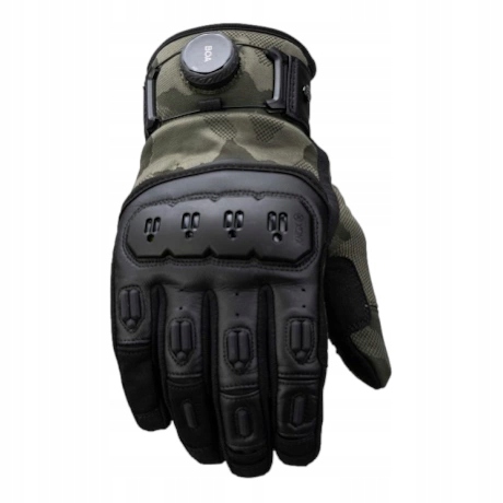 Krátke rukavice Knox Orsa Textile OR4 Sage Green zelená čierna Darčeky