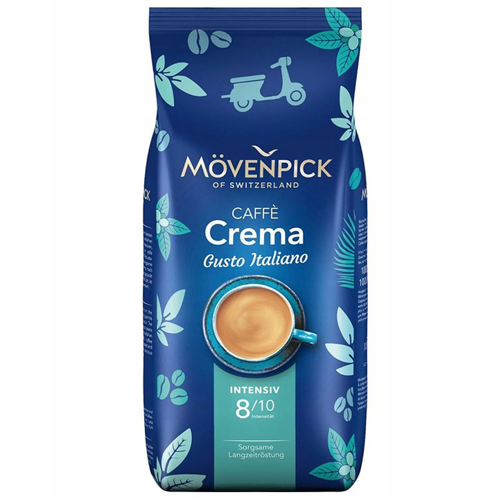 Kawa ziarnista Movenpick 8/10 intensywność Caffe Crema Gusto Italiano 1kg